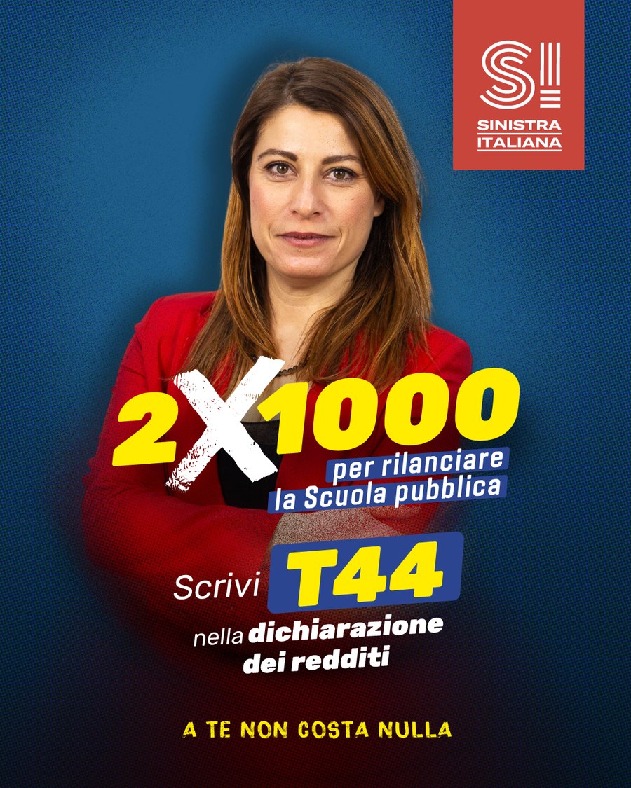 Campagna 2x1000 Sinistra Italiana Terni