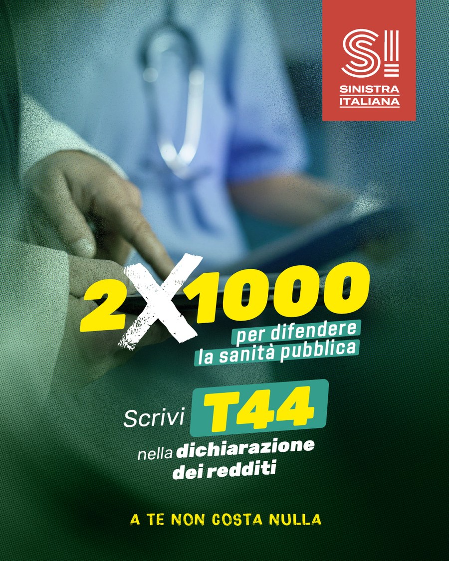 Campagna 2x1000 Sinistra Italiana Terni