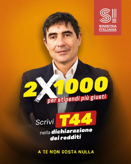 Campagna 2x1000 Sinistra Italiana Terni