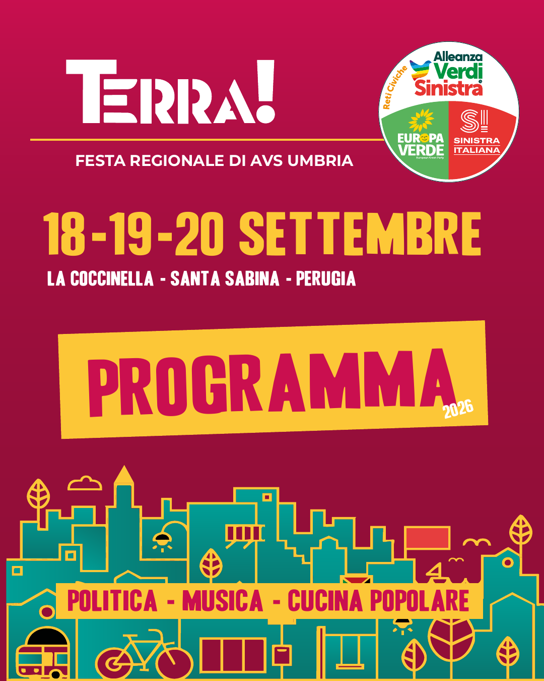 Programma TERRA! 2026, pagina 1 di 6