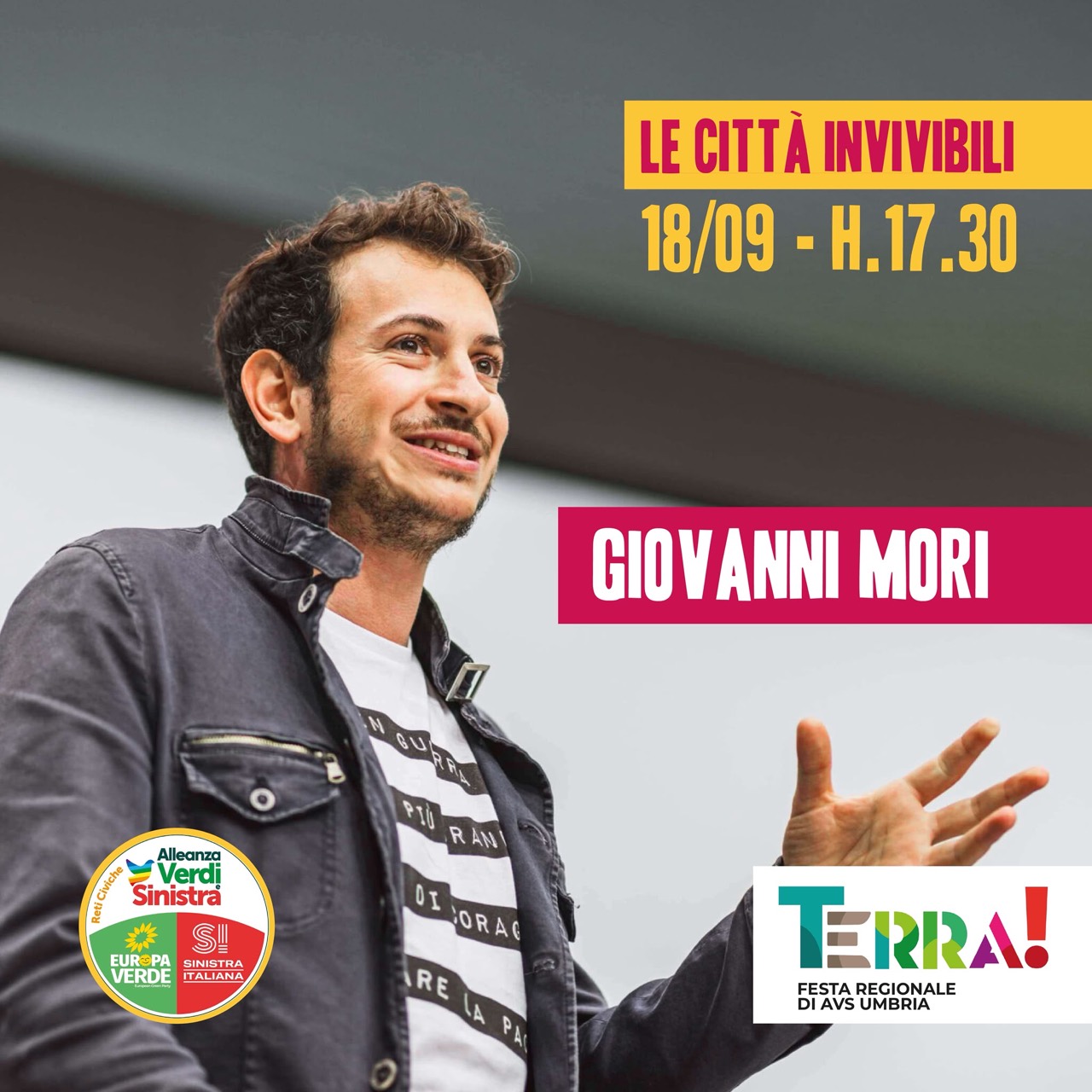 18 settembre, ore 17.30: Giovanni Mori, Le città invivibili