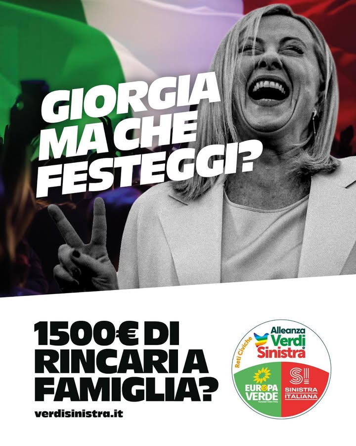 🔴🟢📢 Oggi il Governo Meloni festeggia la longevità del proprio mandato, come se la durata fosse di per sé…