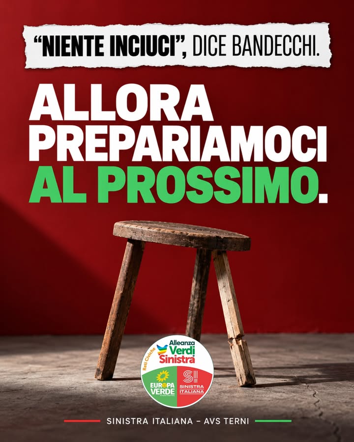 🔴🟢📢 Il «no agli inciuci» di Bandecchi rischia di durare meno della sua maggioranza. Lo diciamo da mesi…