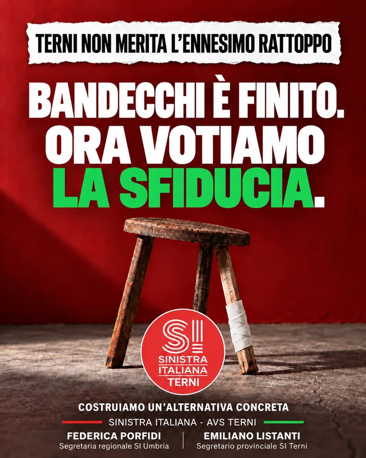🔴🟢📢 BANDECCHI È FINITO: ORA LA SFIDUCIA, SENZA ALIBI E SENZA STAMPELLE Porfidi e Listanti: «Le opposizio…