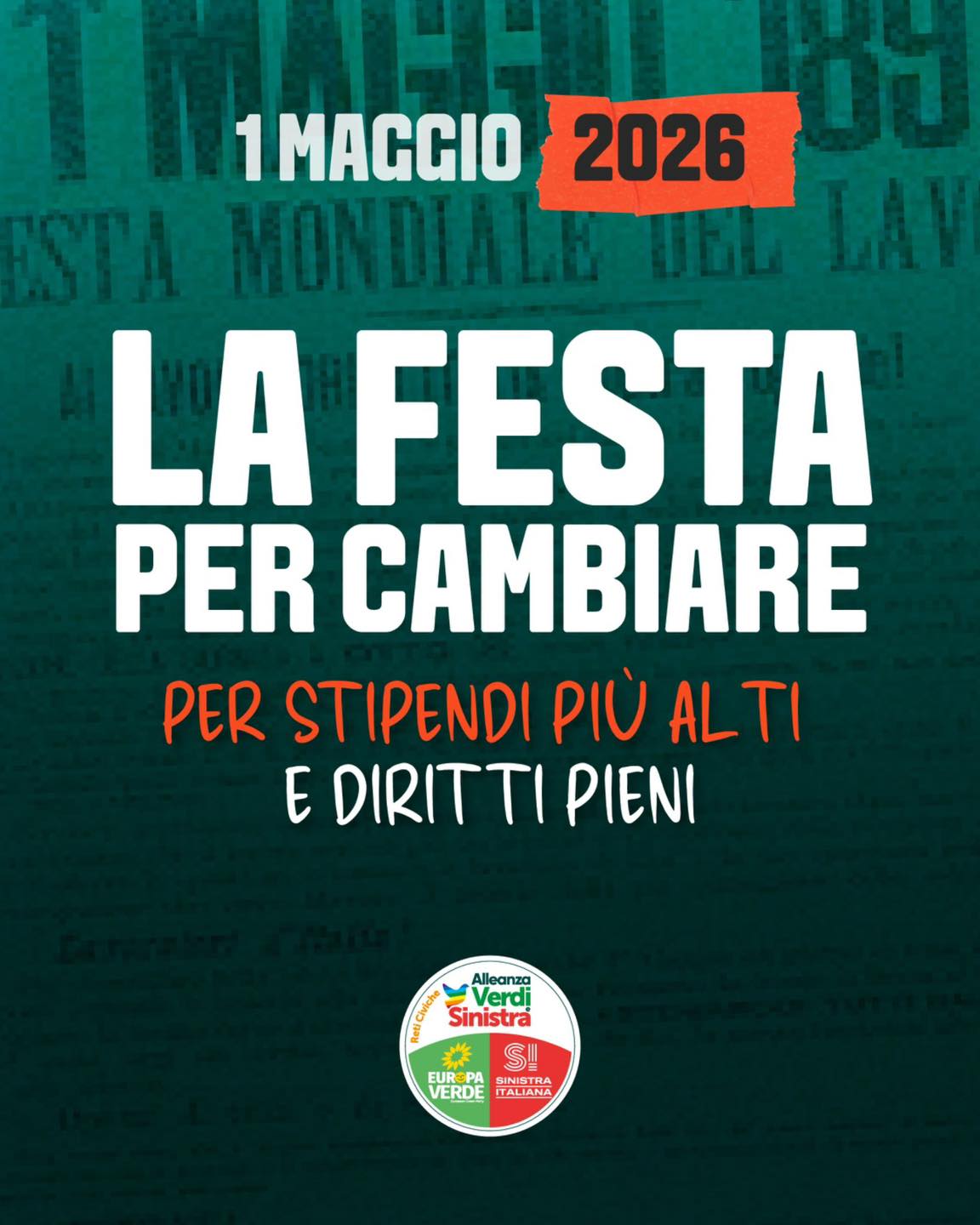 Buona festa dei lavoratori e delle lavoratrici. A chi lavora, e ogni mese fatica a far tornare i conti p…