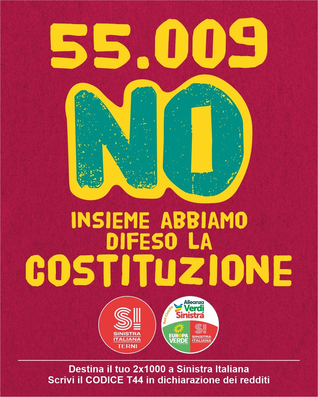 🔴🟢📢🗳 REFERENDUM: IN PROVINCIA DI TERNI VINCE IL NO. HA VINTO LA DIFESA DELLA COSTITUZIONE, HA PERSO L’AR…